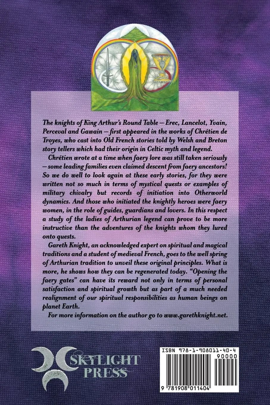 Rückseite: 9781908011404 | The Faery Gates of Avalon | Gareth Knight | Taschenbuch | Englisch