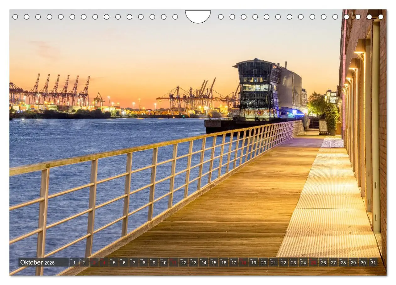 Bild: 9783457371404 | Hamburg - Die Weltstadt an der Waterkant (Wandkalender 2026 DIN A4...