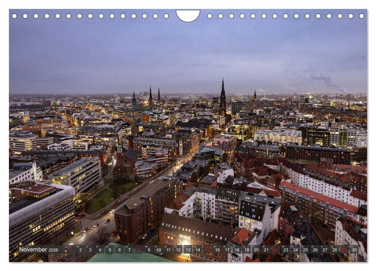 Bild: 9783457371404 | Hamburg - Die Weltstadt an der Waterkant (Wandkalender 2026 DIN A4...
