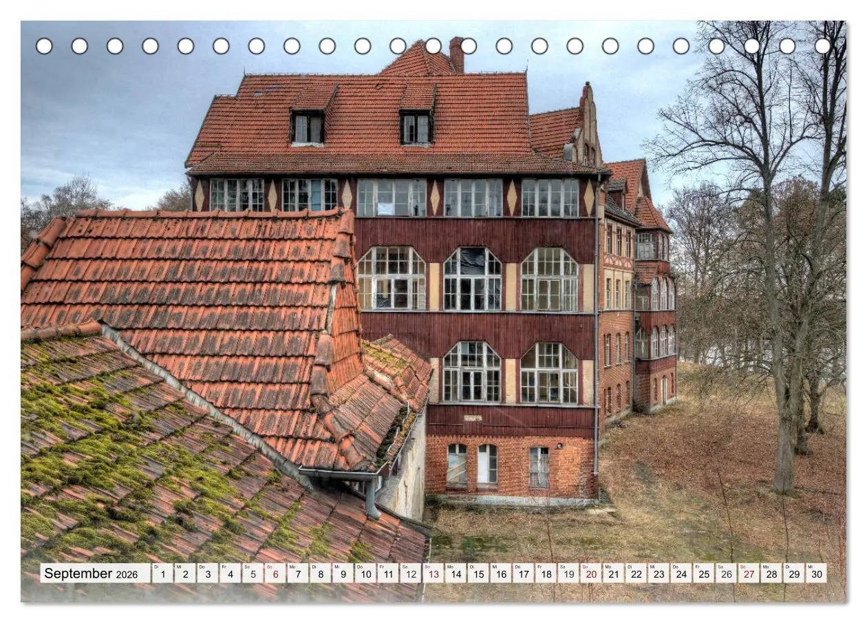 Bild: 9783457821404 | Heilstätten - verlassen und vergessen (Tischkalender 2026 DIN A5...