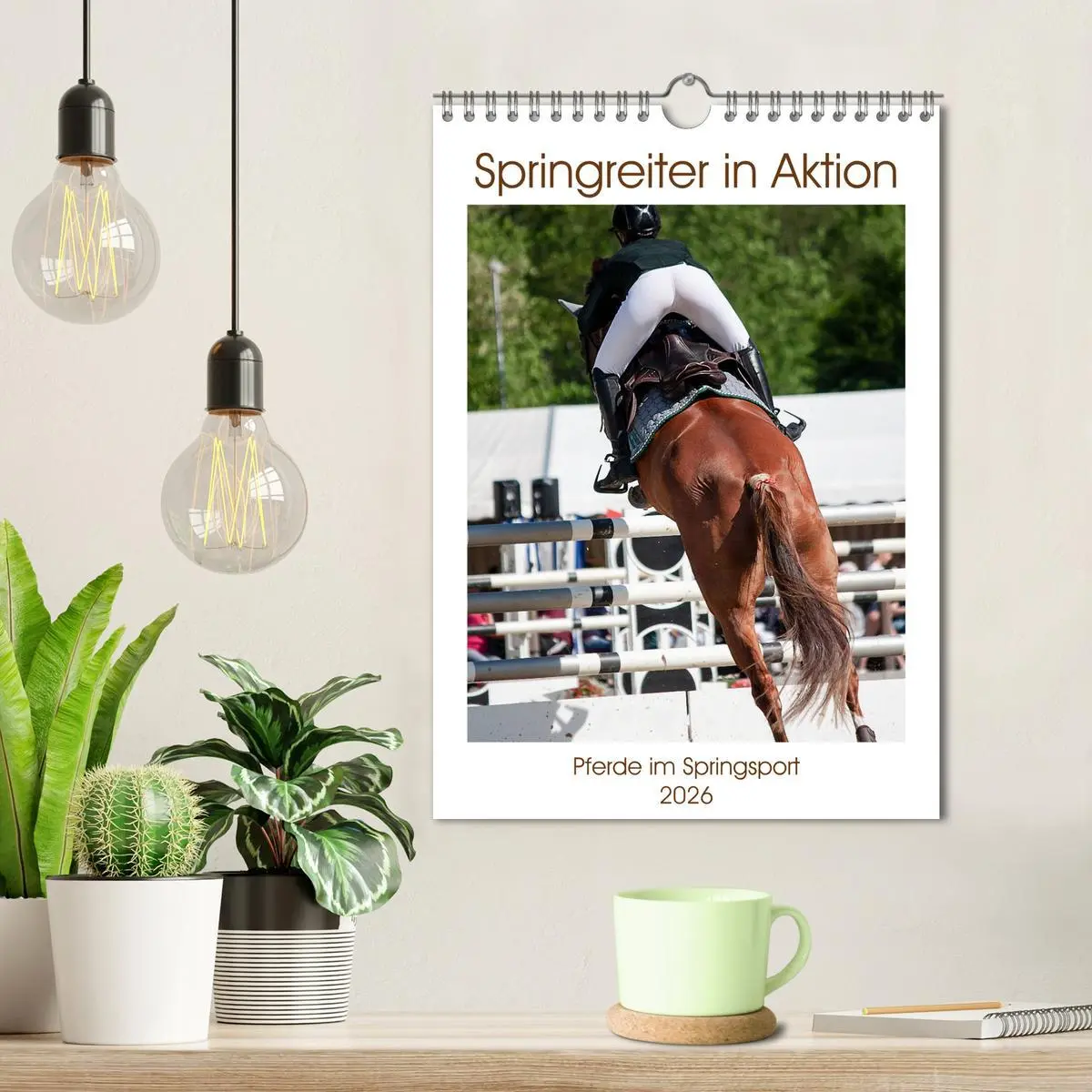 Bild: 9783516391404 | Springreiter in Aktion (Wandkalender 2026 DIN A4 hoch), CALVENDO...