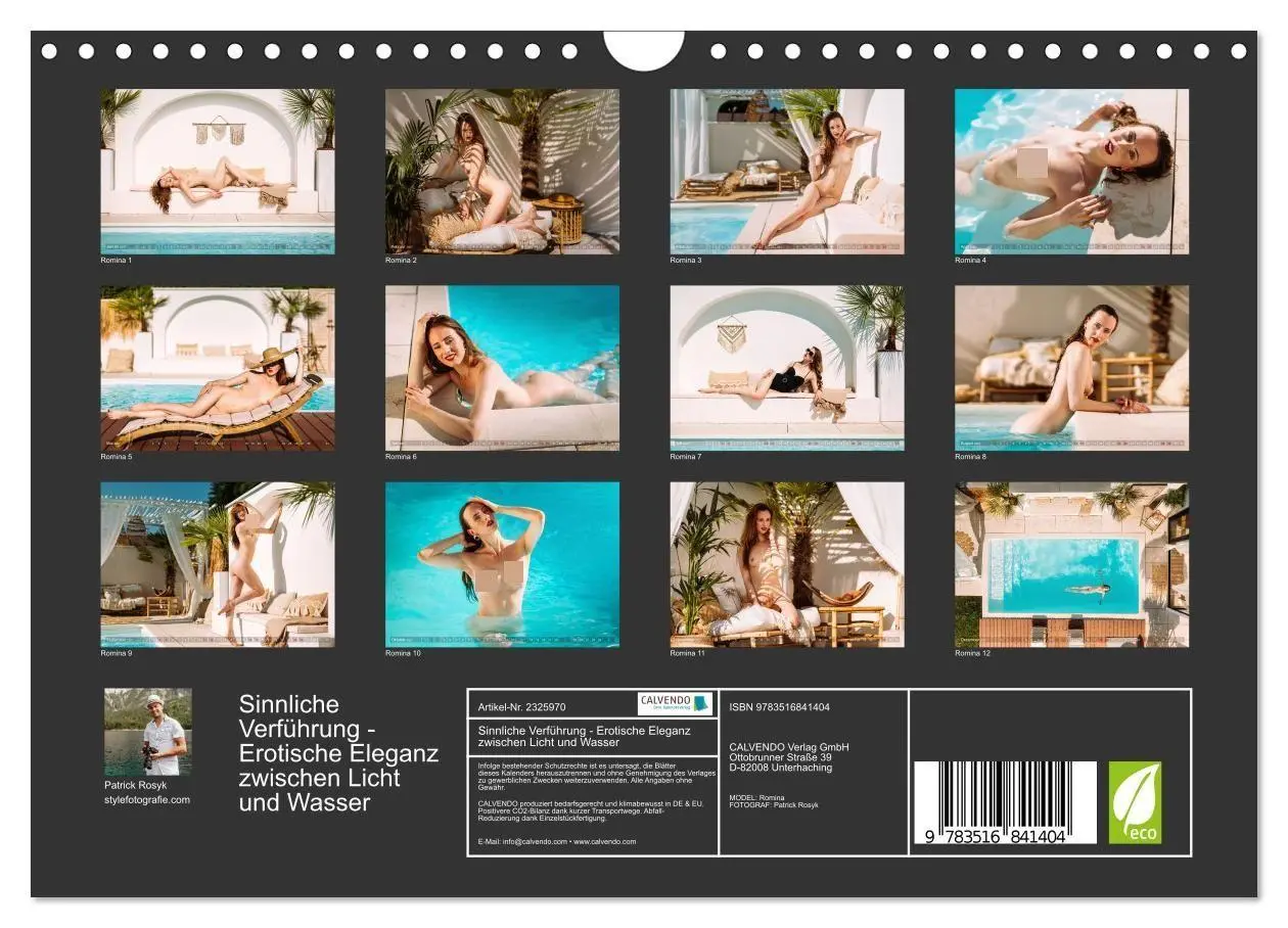Bild: 9783516841404 | Sinnliche Verführung - Erotische Eleganz zwischen Licht und Wasser...