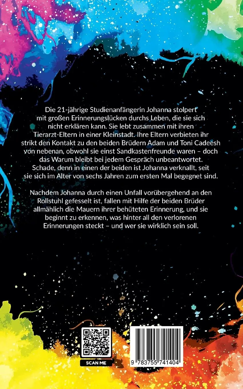 Rückseite: 9783755741404 | Colour &amp; Bones | Erwachen | Luna Cathedras | Taschenbuch | Paperback