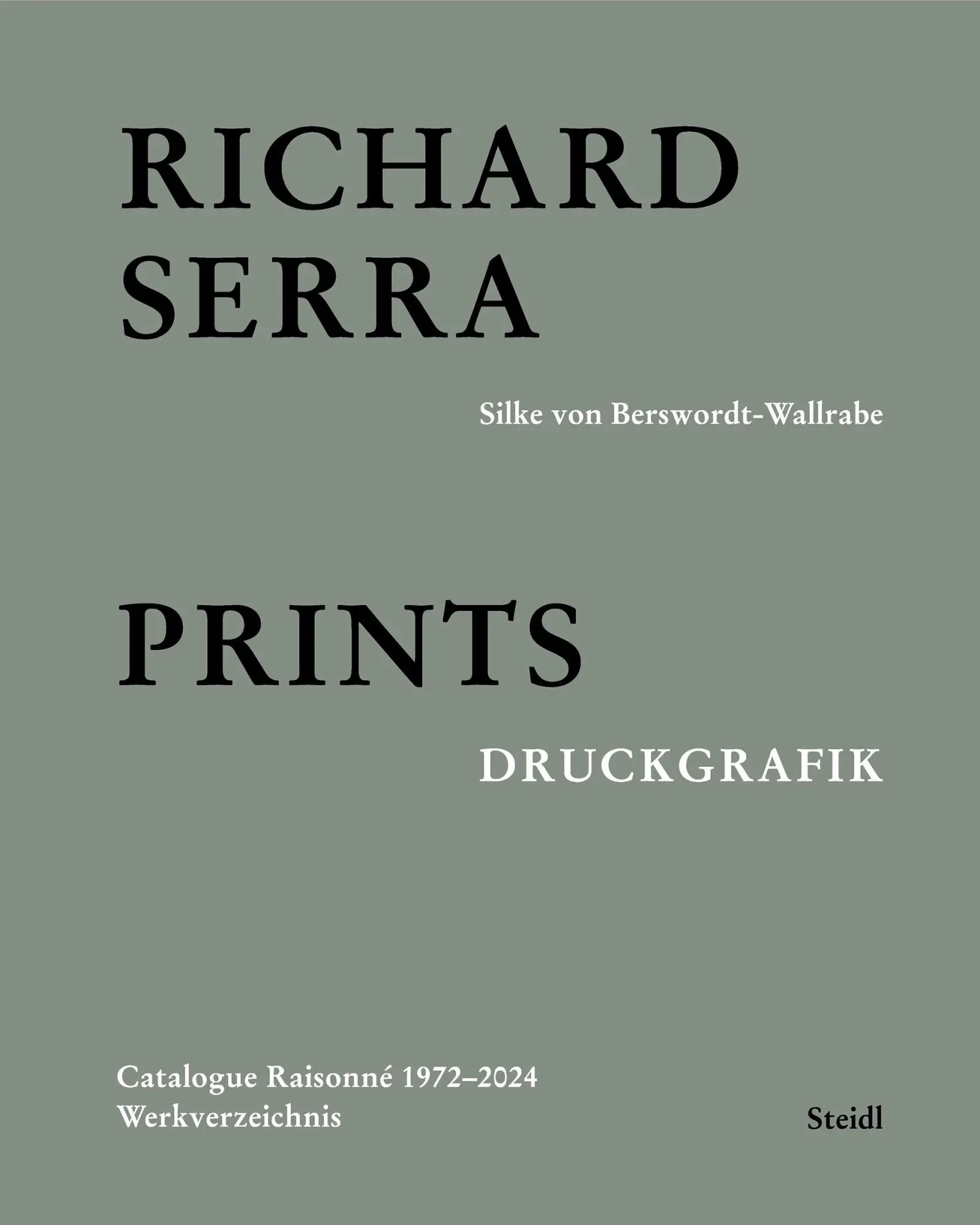 Cover: 9783969991404 | Catalogue Raisonné | Prints 1972-2024 | Richard Serra | Buch | 304 S.