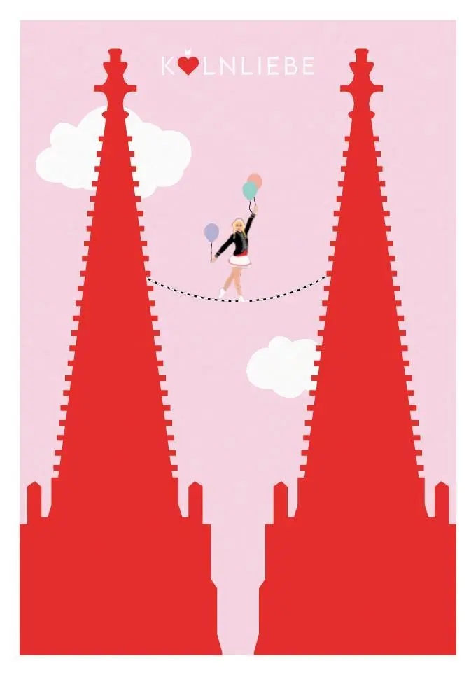 Bild: 9783987641404 | Postkartenblock Köln-Liebe | Pen2nature | Taschenbuch | 40 S. | 2025