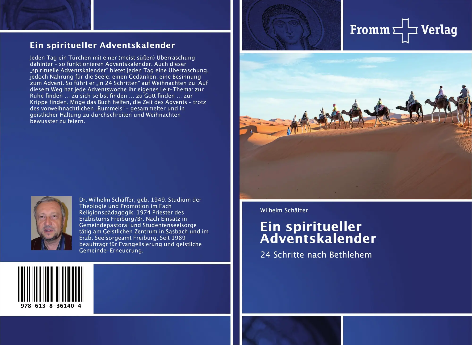 Cover: 9786138361404 | Ein spiritueller Adventskalender | 24 Schritte nach Bethlehem | Buch