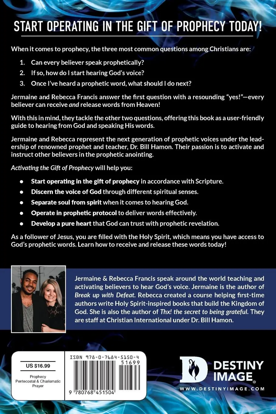 Rückseite: 9780768451504 | Activating the Gift of Prophecy | Jermaine Francis (u. a.) | Buch