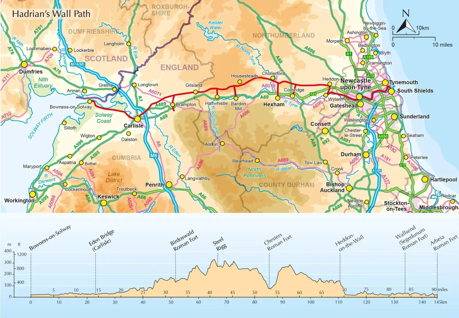 Bild: 9781786311504 | Hadrian's Wall Path | Mark Richards | Taschenbuch | Englisch | 2024