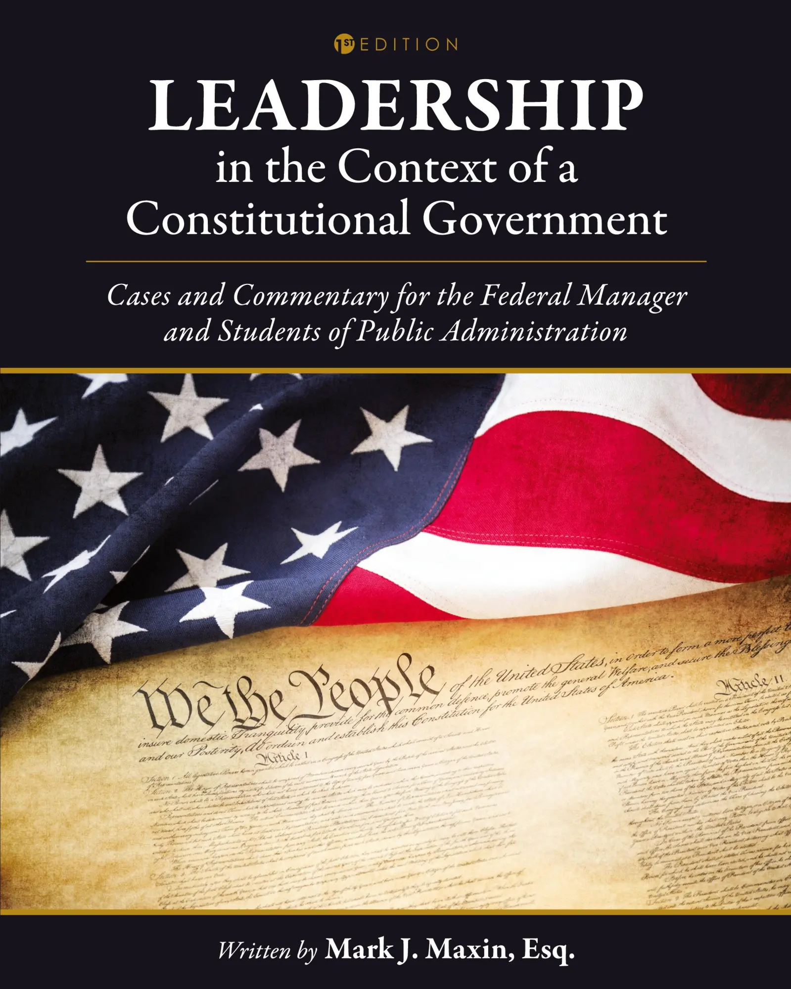 Cover: 9781793551504 | Leadership in the Context of a Constitutional Government | Maxin