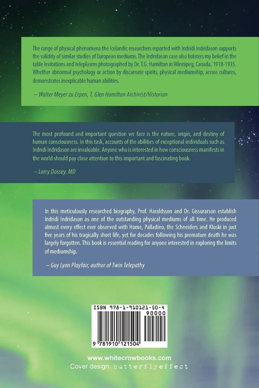 Rückseite: 9781910121504 | Indridi Indridason | The Icelandic Physical Medium | Taschenbuch