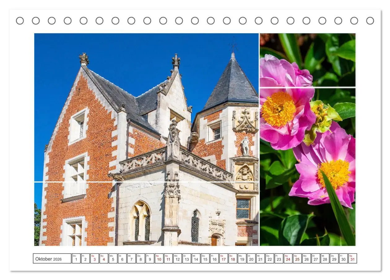Bild: 9783457501504 | Schlösser der Loire - Romantik Pur (Tischkalender 2026 DIN A5...
