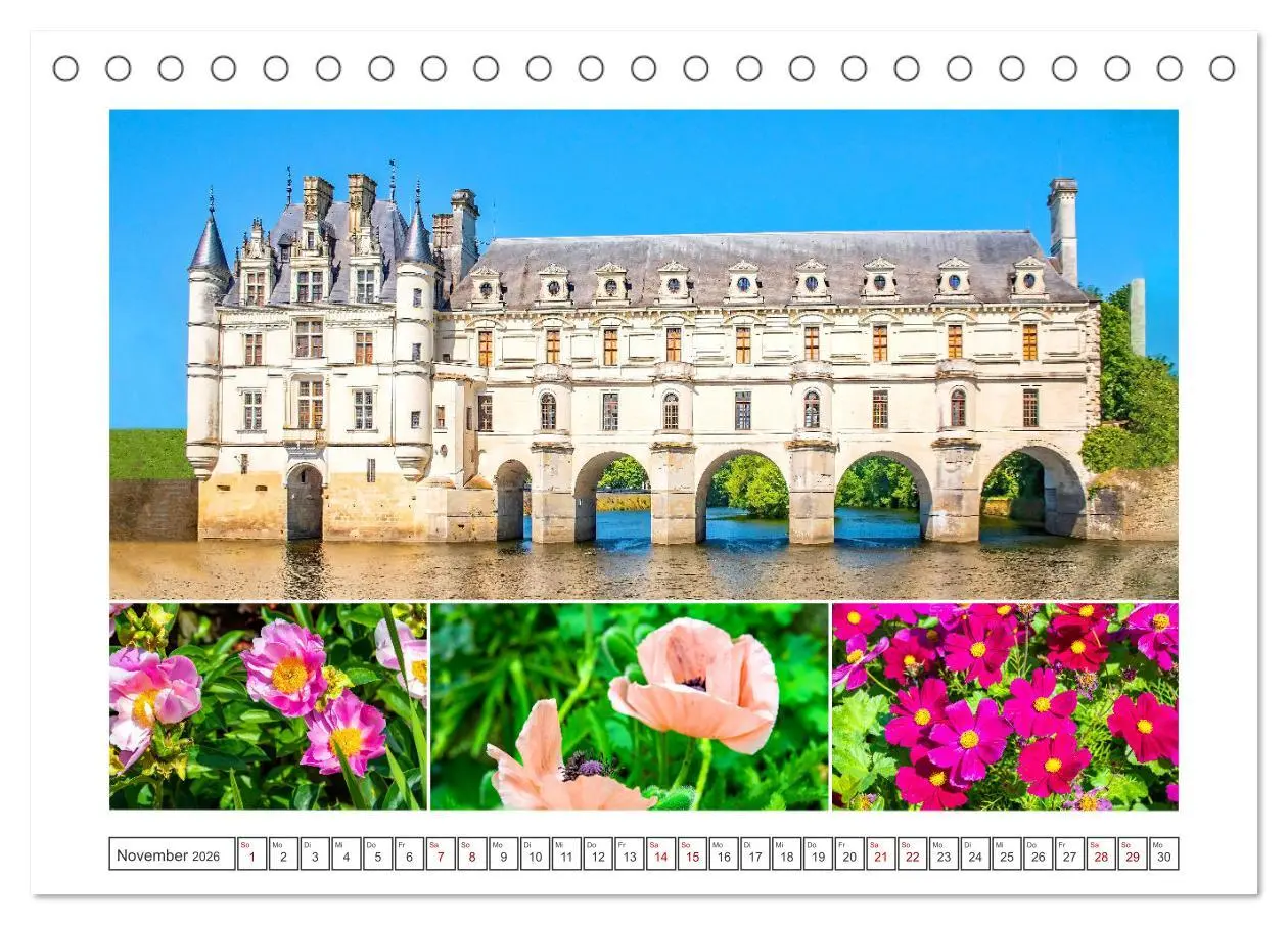 Bild: 9783457501504 | Schlösser der Loire - Romantik Pur (Tischkalender 2026 DIN A5...