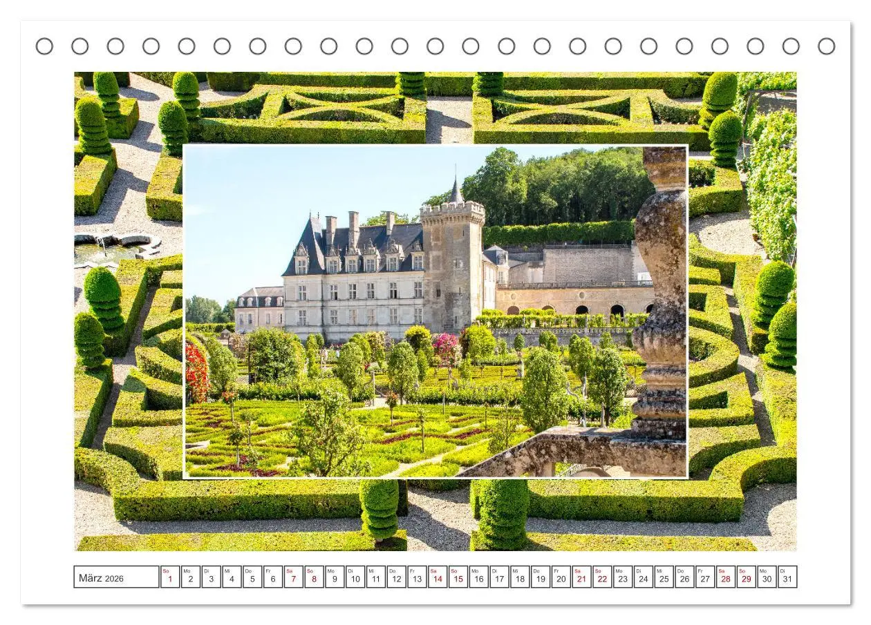 Bild: 9783457501504 | Schlösser der Loire - Romantik Pur (Tischkalender 2026 DIN A5...