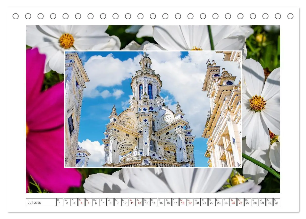 Bild: 9783457501504 | Schlösser der Loire - Romantik Pur (Tischkalender 2026 DIN A5...