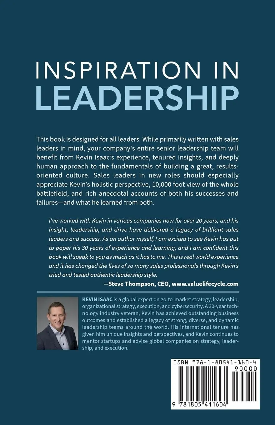 Rückseite: 9781805411604 | Inspiration in Leadership | Kevin G Isaac | Taschenbuch | Englisch