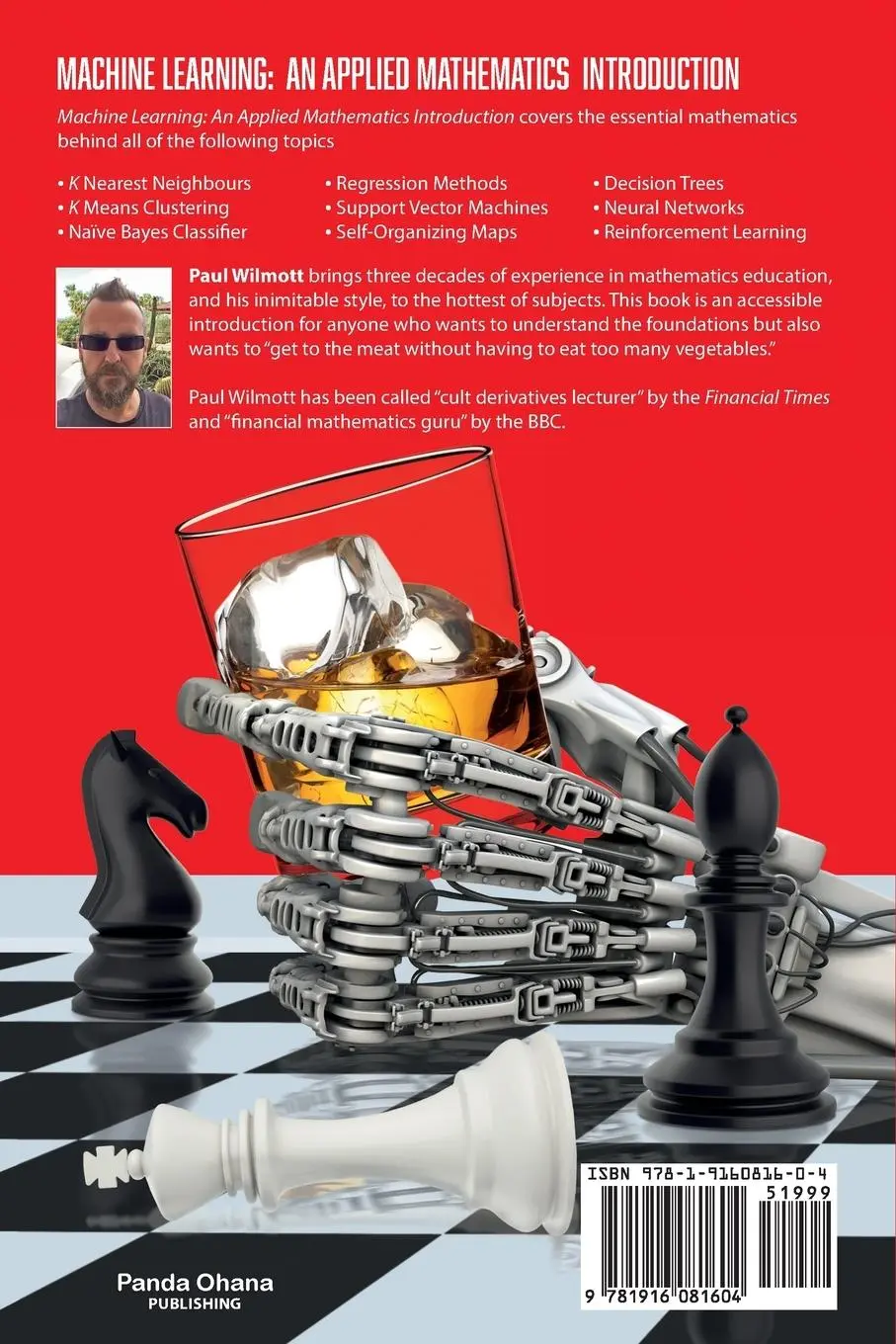 Rückseite: 9781916081604 | Machine Learning | An Applied Mathematics Introduction | Paul Wilmott