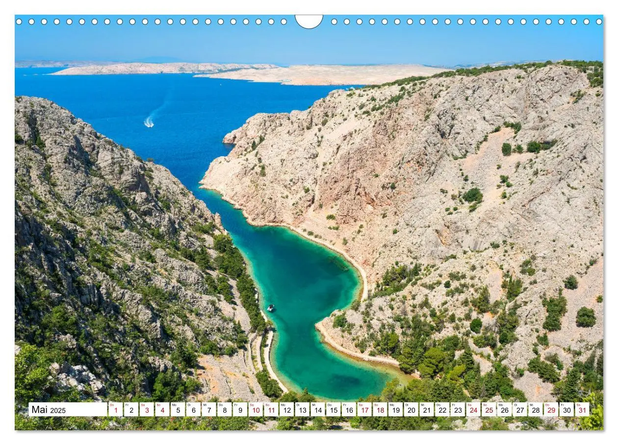 Bild: 9783383791604 | Kroatien - Perle des Balkans (Wandkalender 2025 DIN A3 quer),...