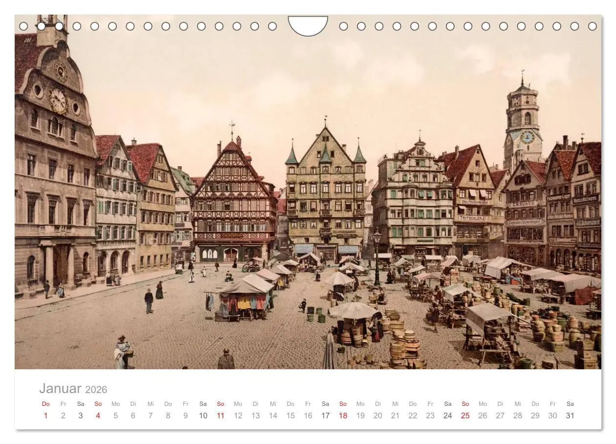 Bild: 9783516201604 | Deutschland um 1900 (Wandkalender 2026 DIN A4 quer), CALVENDO...