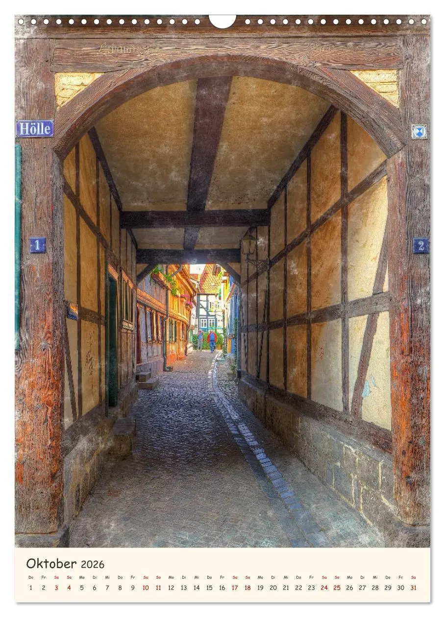 Bild: 9783516371604 | Quedlinburg - unsere Stadt (Wandkalender 2026 DIN A3 hoch),...
