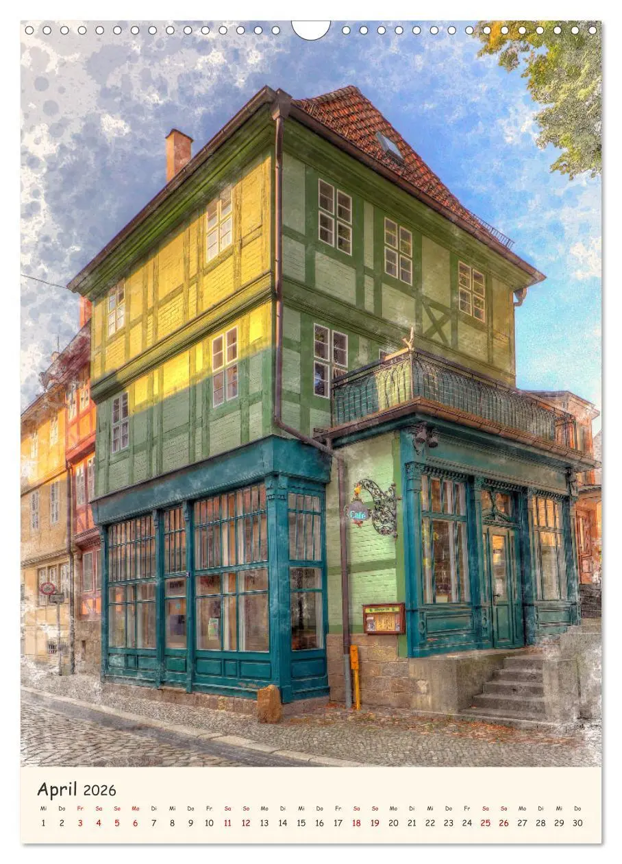 Bild: 9783516371604 | Quedlinburg - unsere Stadt (Wandkalender 2026 DIN A3 hoch),...