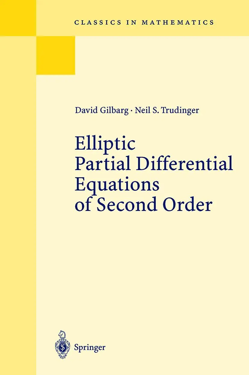 Cover: 9783540411604 | Elliptic Partial Differential Equations of Second Order | Taschenbuch Cover: 9783540411604 | Elliptic Partial Differential Equations of Second Order | Taschenbuch
