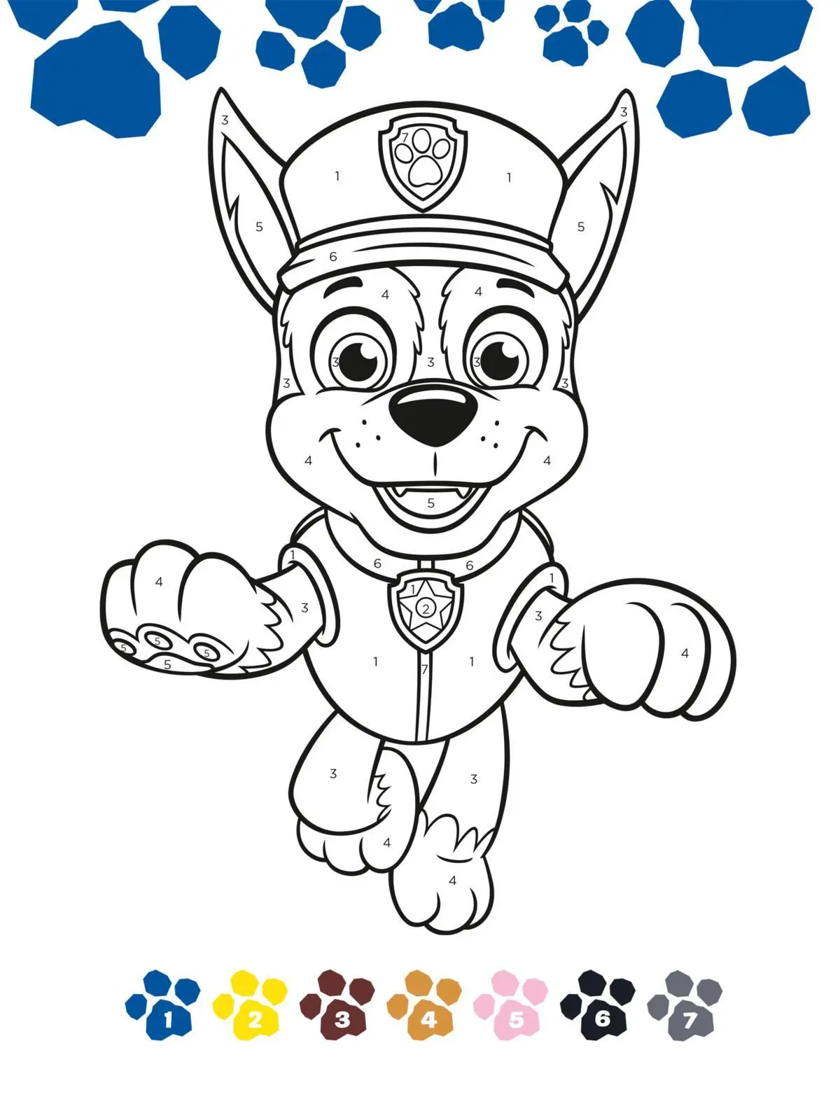 Bild: 9783845121604 | PAW Patrol Kindergartenheft: Malen nach Zahlen | Taschenbuch | 48 S.