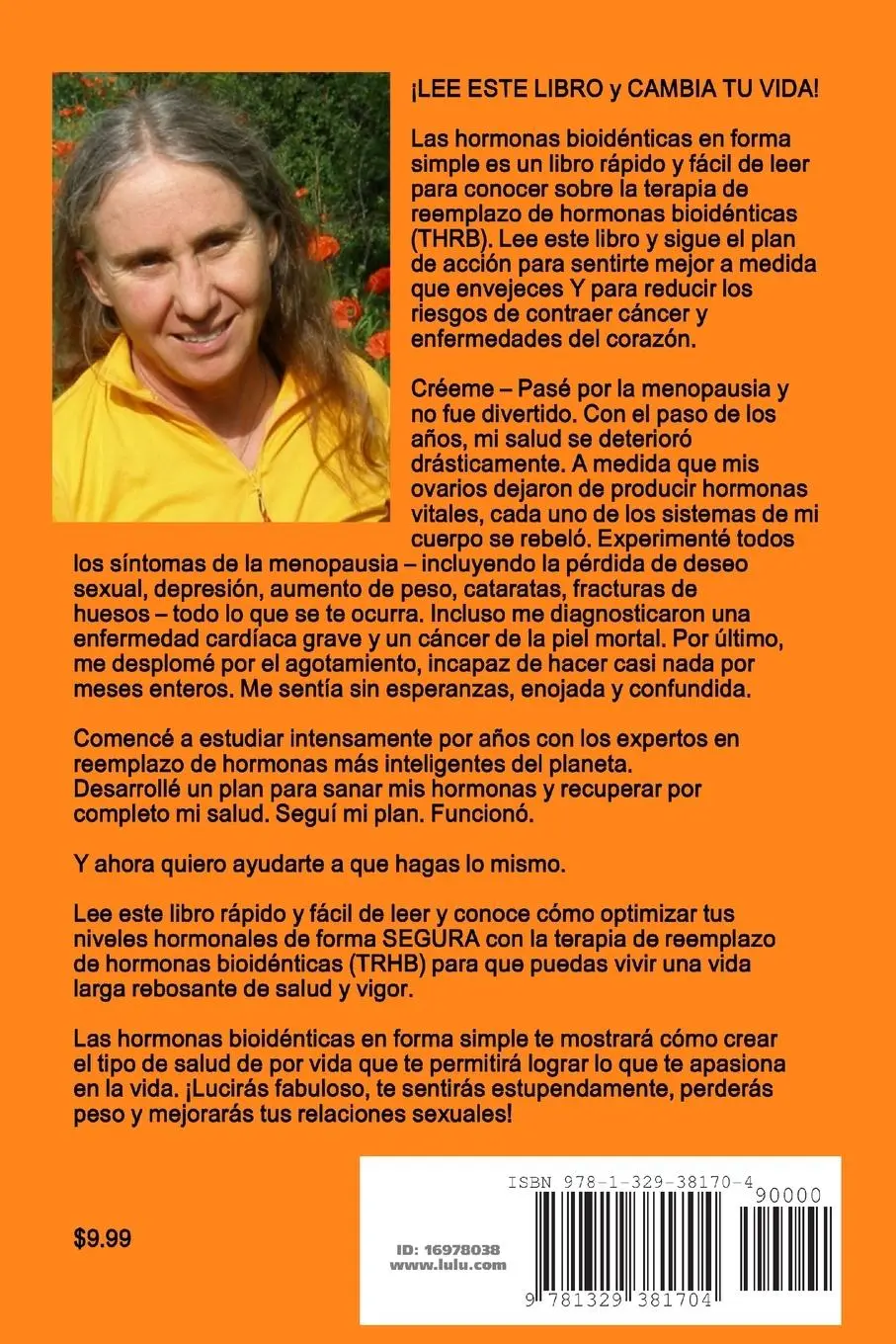 Rückseite: 9781329381704 | ¡Las hormonas bioidénticas en forma simple! | A. (u. a.) | Taschenbuch
