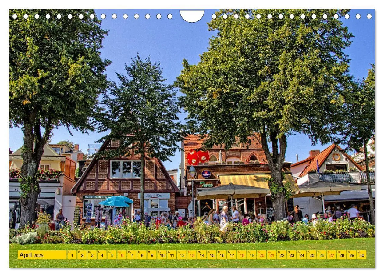 Bild: 9783435181704 | Seebad Warnemünde - Sehnsuchtsort an der Ostsee (Wandkalender 2025...