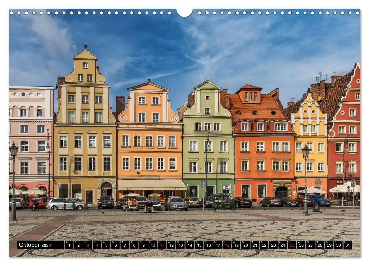 Bild: 9783457961704 | Ein Wochenende in Breslau (Wandkalender 2026 DIN A3 quer), CALVENDO...