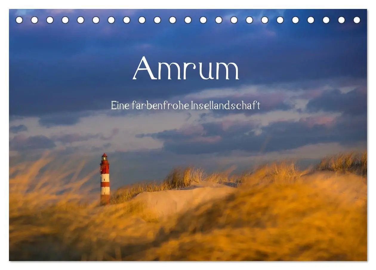 Cover: 9783516051704 | Amrum - Eine farbenfrohe Insellandschaft (Tischkalender 2026 DIN A5...