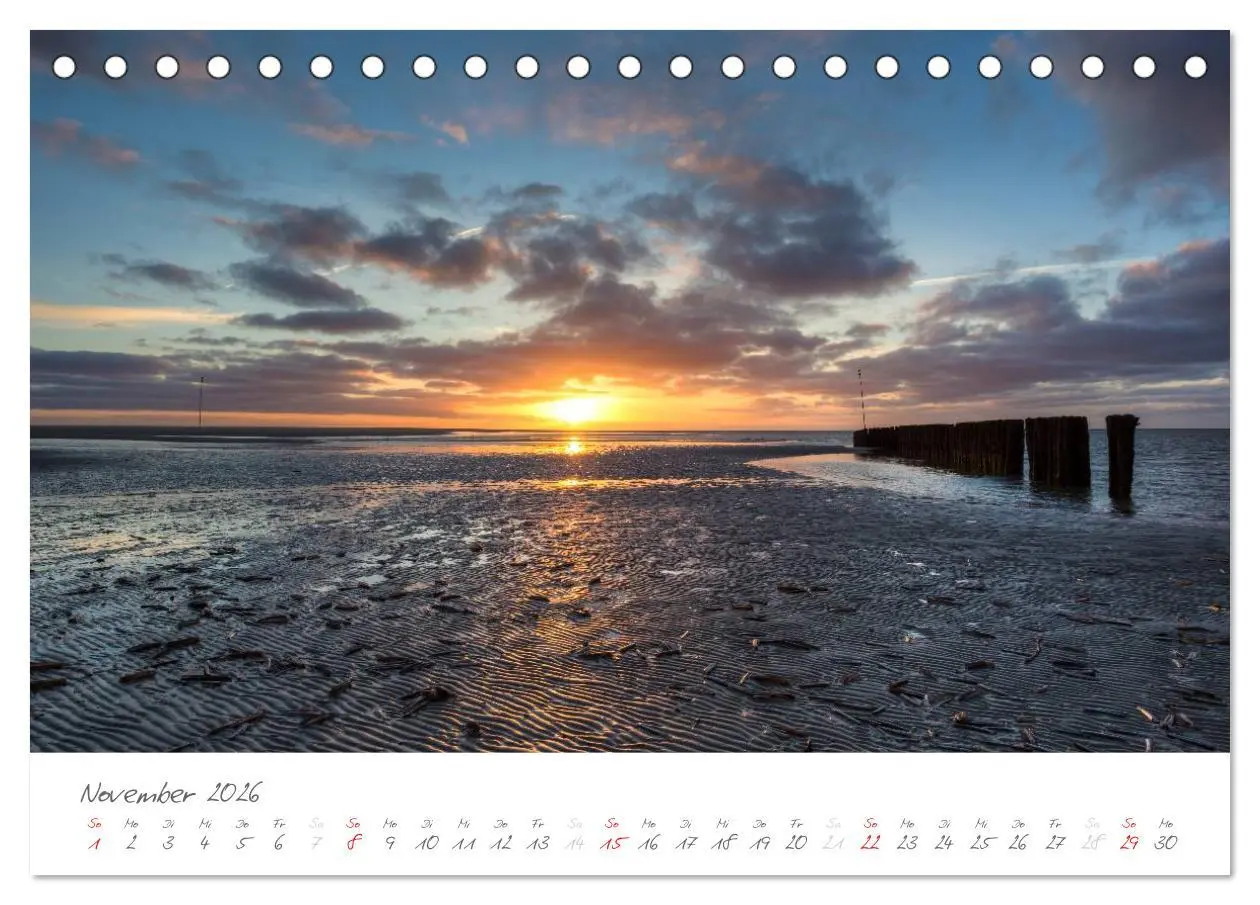 Bild: 9783516051704 | Amrum - Eine farbenfrohe Insellandschaft (Tischkalender 2026 DIN A5...