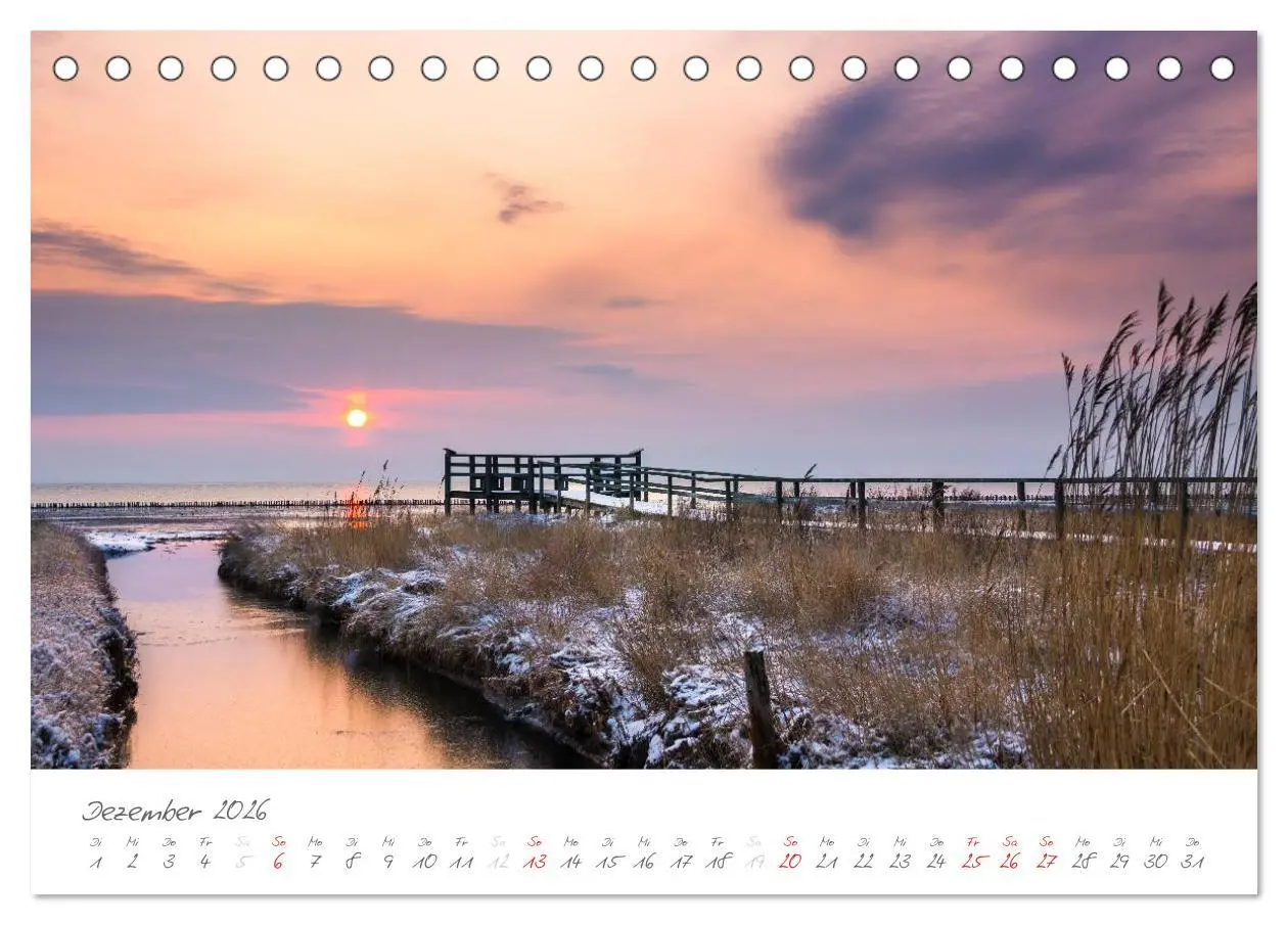 Bild: 9783516051704 | Amrum - Eine farbenfrohe Insellandschaft (Tischkalender 2026 DIN A5...