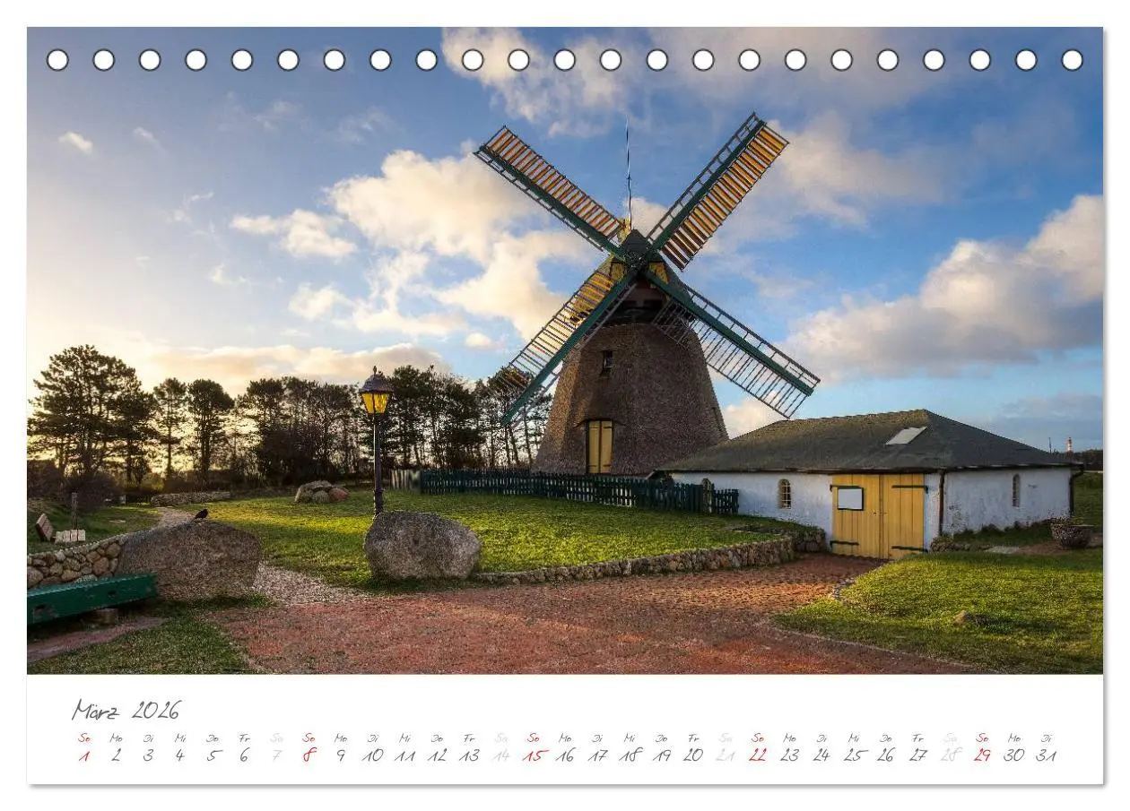 Bild: 9783516051704 | Amrum - Eine farbenfrohe Insellandschaft (Tischkalender 2026 DIN A5...