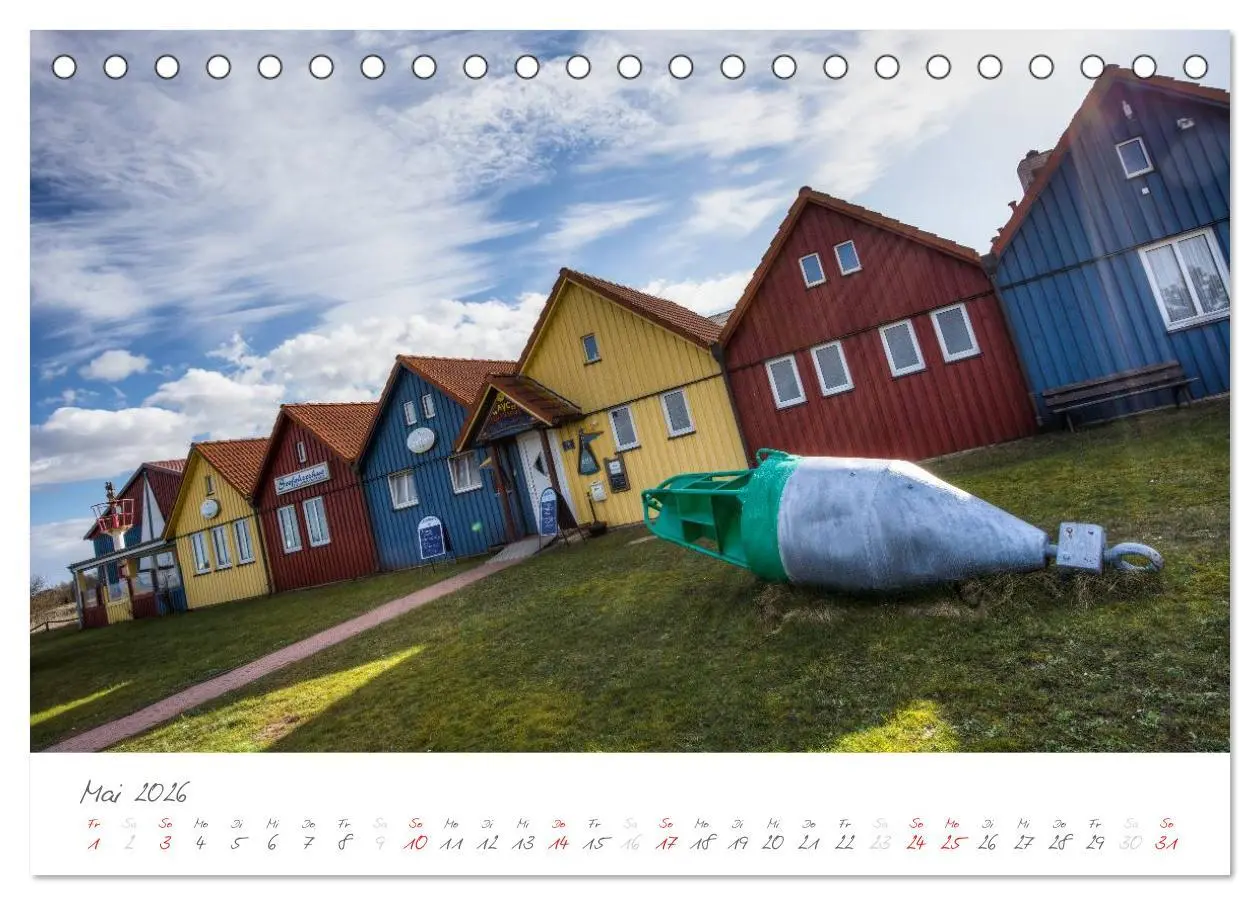 Bild: 9783516051704 | Amrum - Eine farbenfrohe Insellandschaft (Tischkalender 2026 DIN A5...