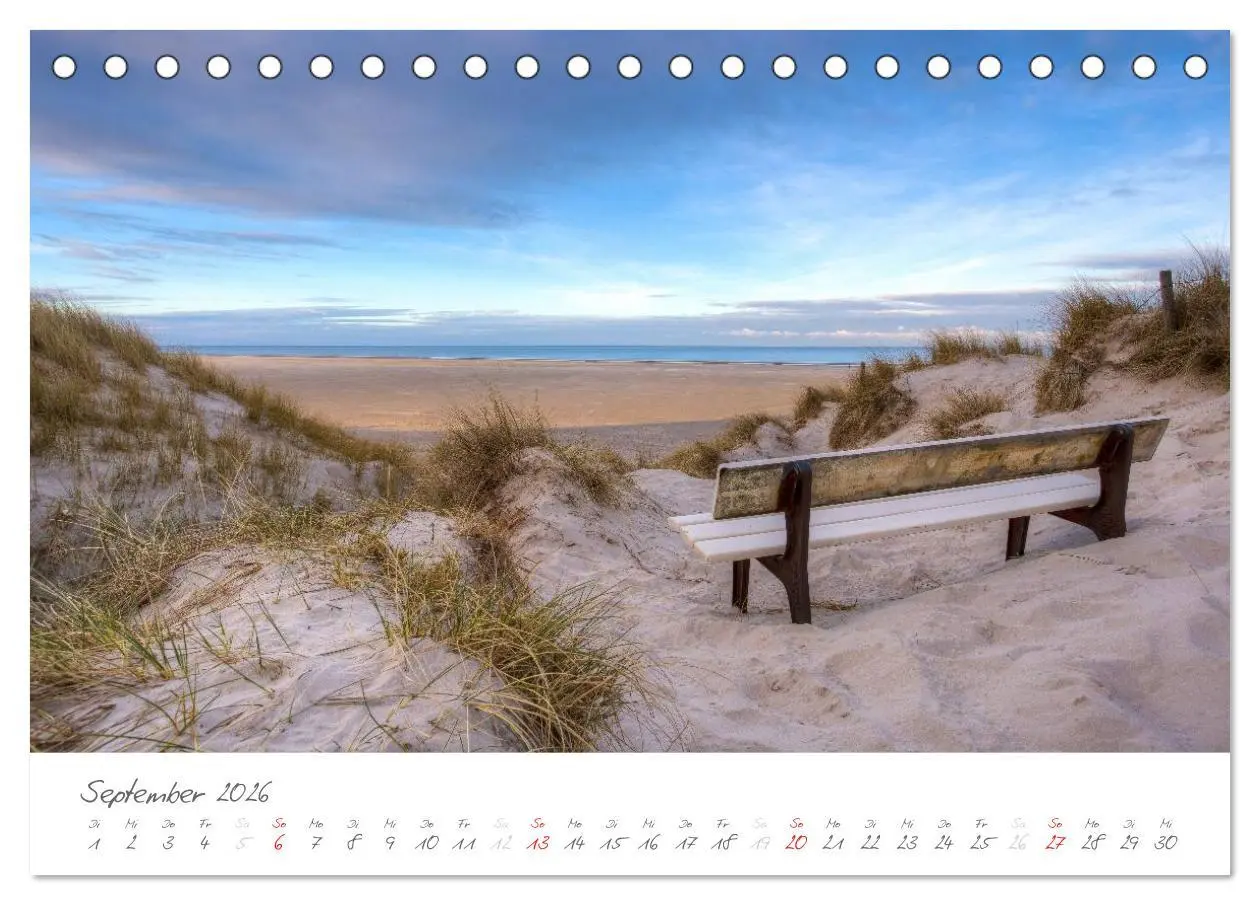 Bild: 9783516051704 | Amrum - Eine farbenfrohe Insellandschaft (Tischkalender 2026 DIN A5...