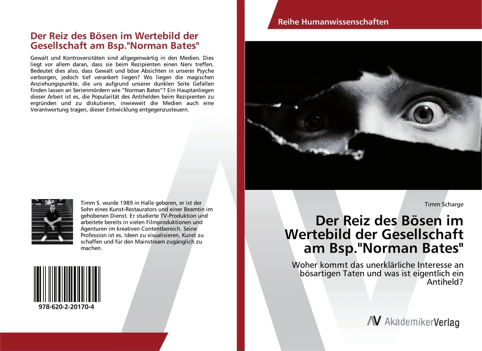 Cover: 9786202201704 | Der Reiz des Bösen im Wertebild der Gesellschaft am Bsp."Norman Bates"