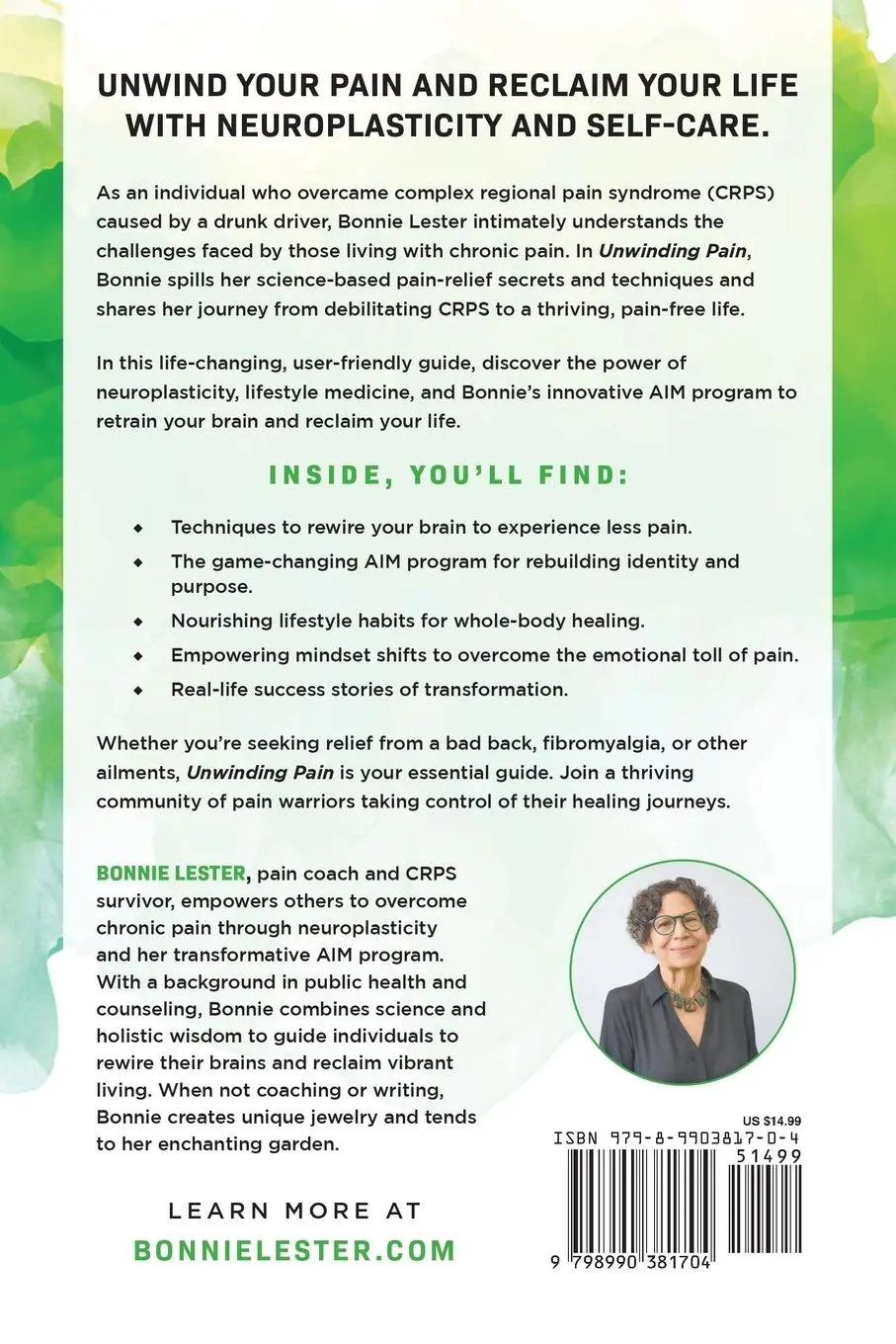 Rückseite: 9798990381704 | Unwinding Pain | Affordable and Accessible Ways to Feel Better Now