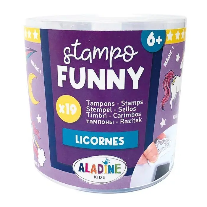 Cover: 3660016851804 | ALADINE - Kinder Stempel Funny Einhorn | 3085180 | 2024 | ALADINE