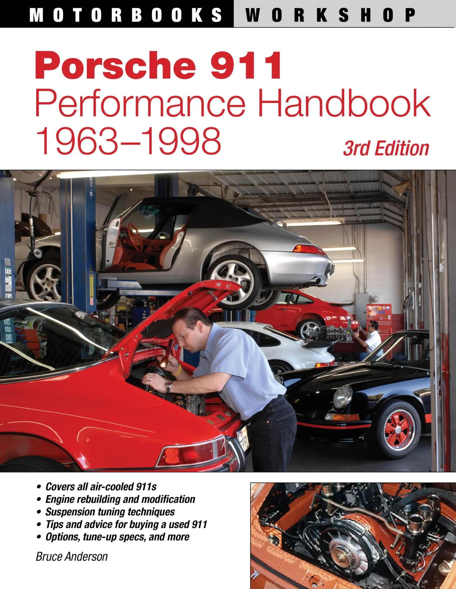 Cover: 9780760331804 | Porsche 911 Performance Handbook, 1963-1998 | 3rd Edition | Anderson