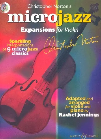 Cover: 9781784541804 | Microjazz Expansions for Violin | Christopher Norton | 80 S. | Deutsch