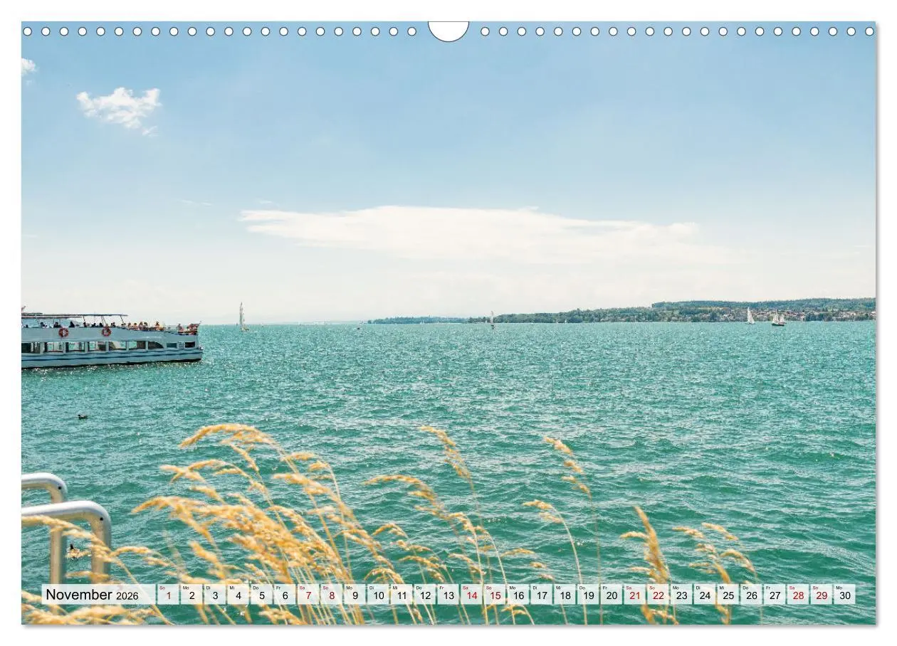 Bild: 9783457641804 | Traumhafter Bodensee (Wandkalender 2026 DIN A3 quer), CALVENDO...