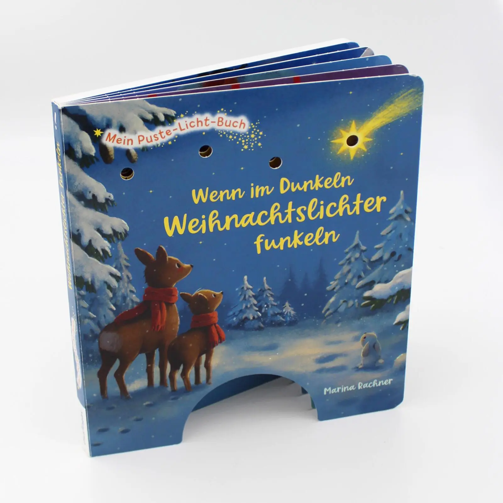 Bild: 9783480241804 | Mein Puste-Licht-Buch: Wenn im Dunkeln Weihnachtslichter funkeln