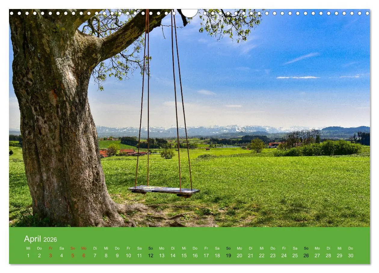 Bild: 9783516041804 | Romantisches Allgäu (Wandkalender 2026 DIN A3 quer), CALVENDO...