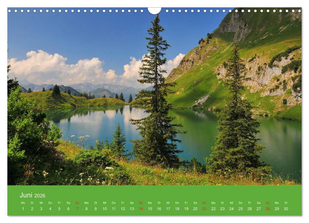 Bild: 9783516041804 | Romantisches Allgäu (Wandkalender 2026 DIN A3 quer), CALVENDO...