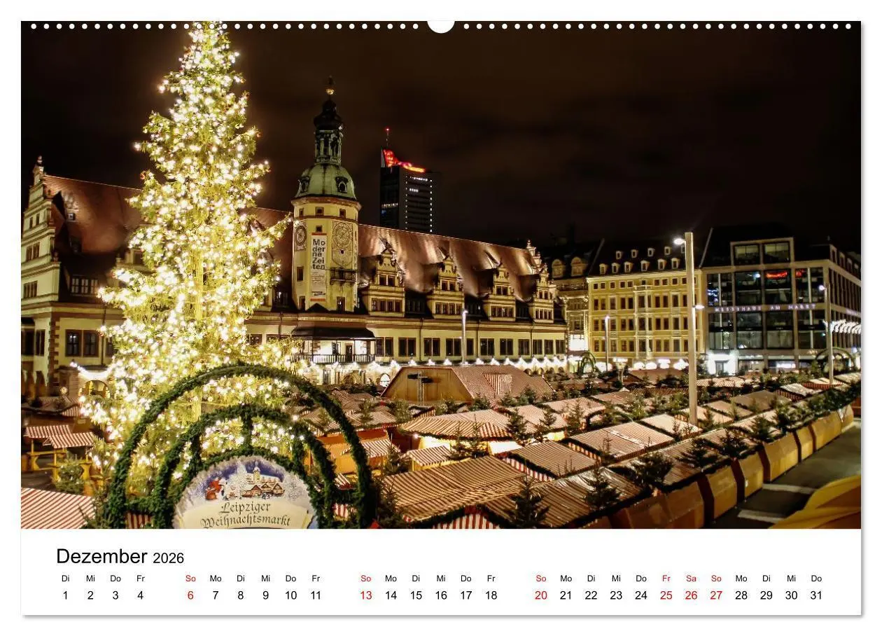 Bild: 9783516661804 | Leipzig - Stadtansichten zum Verlieben (Wandkalender 2026 DIN A2...