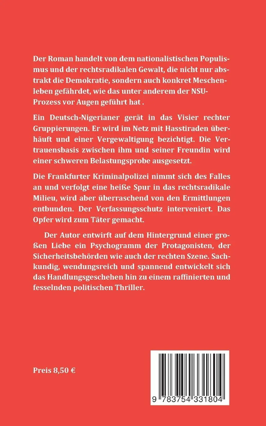 Rückseite: 9783754331804 | Flammenbilder | Henning Schramm | Taschenbuch | 272 S. | Deutsch