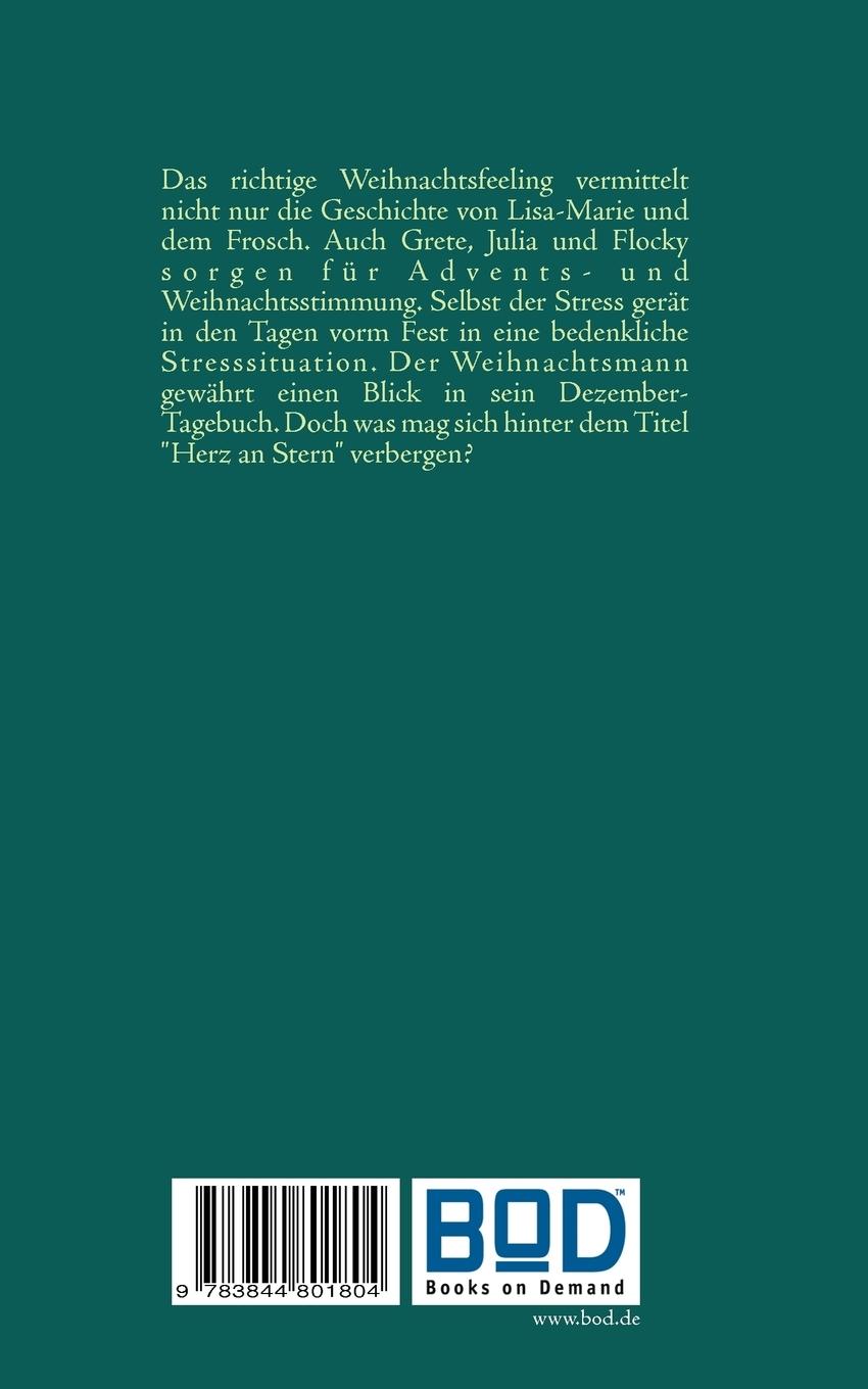 Rückseite: 9783844801804 | Weihnachtliche Seelenschmeichler | Fantastische Kurzgeschichten | Buch