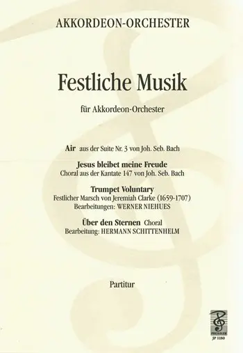 Cover: 9790201411804 | Festliche Musik (Satz 1-4) | Schittenhelm | Partitur