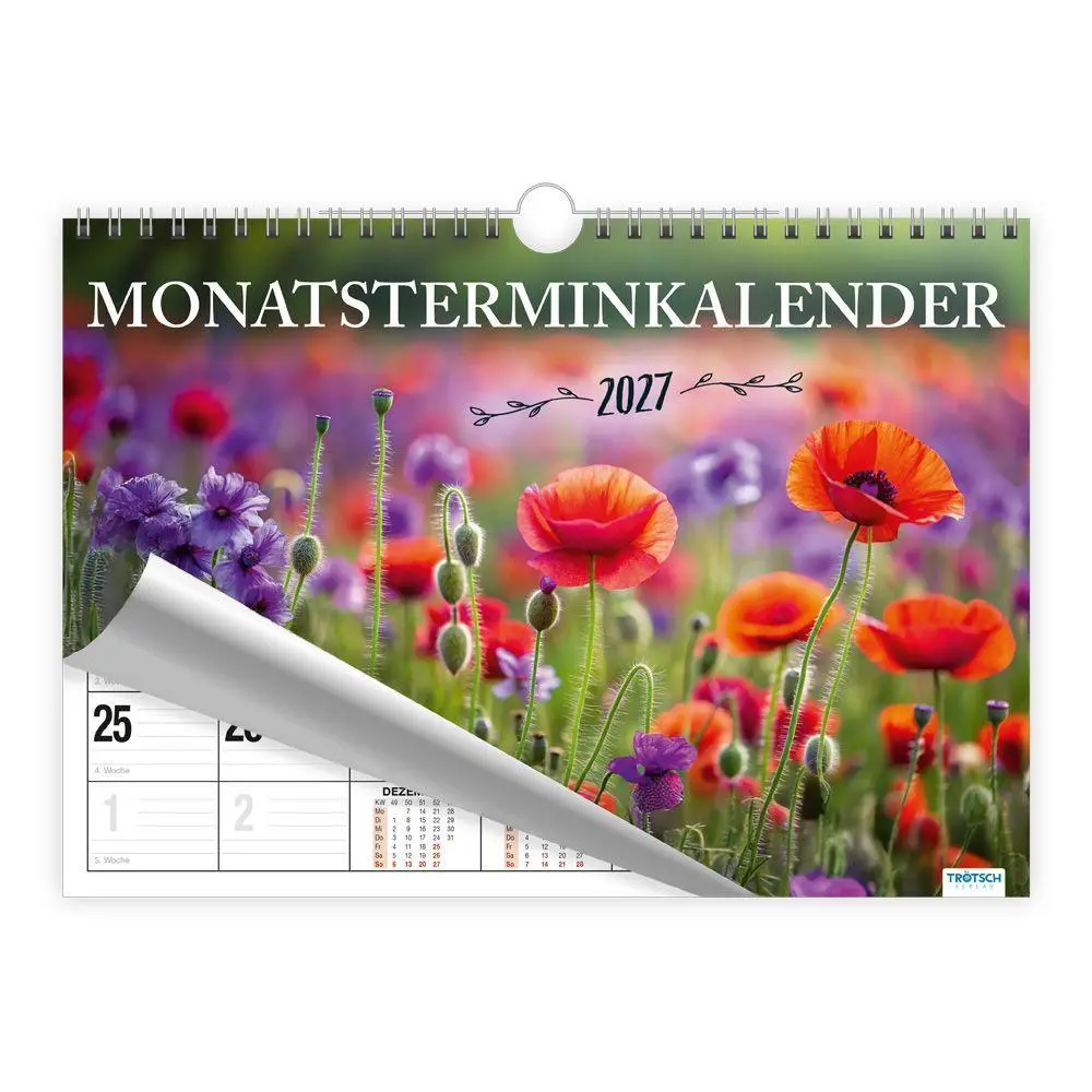 Cover: 4251901511904 | TRÖTSCH - Monatsterminer Montasterminkalender mit Fotocover 2027 | KG