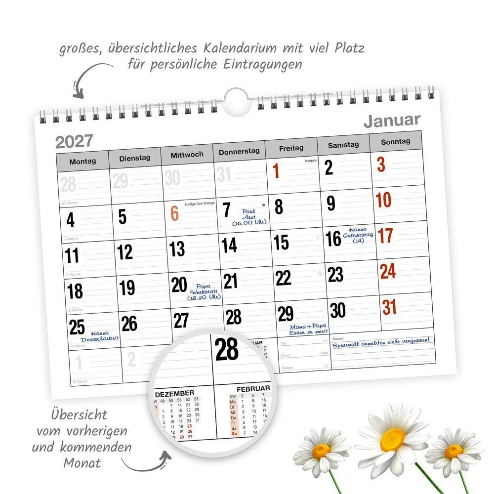 Bild: 4251901511904 | TRÖTSCH - Monatsterminer Montasterminkalender mit Fotocover 2027 | KG